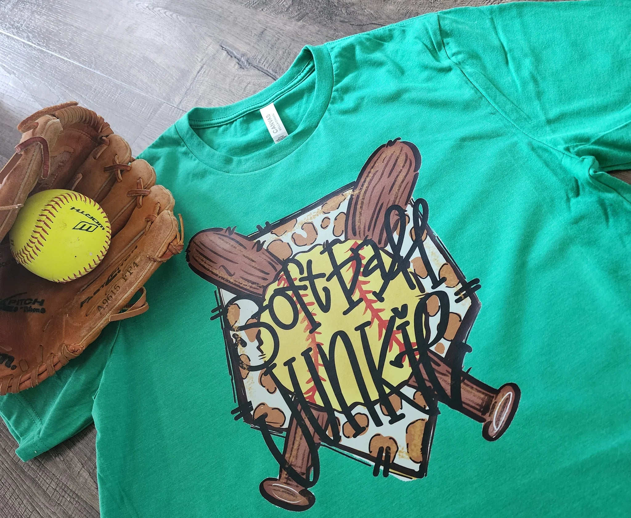 .Softball Junkie Tee.